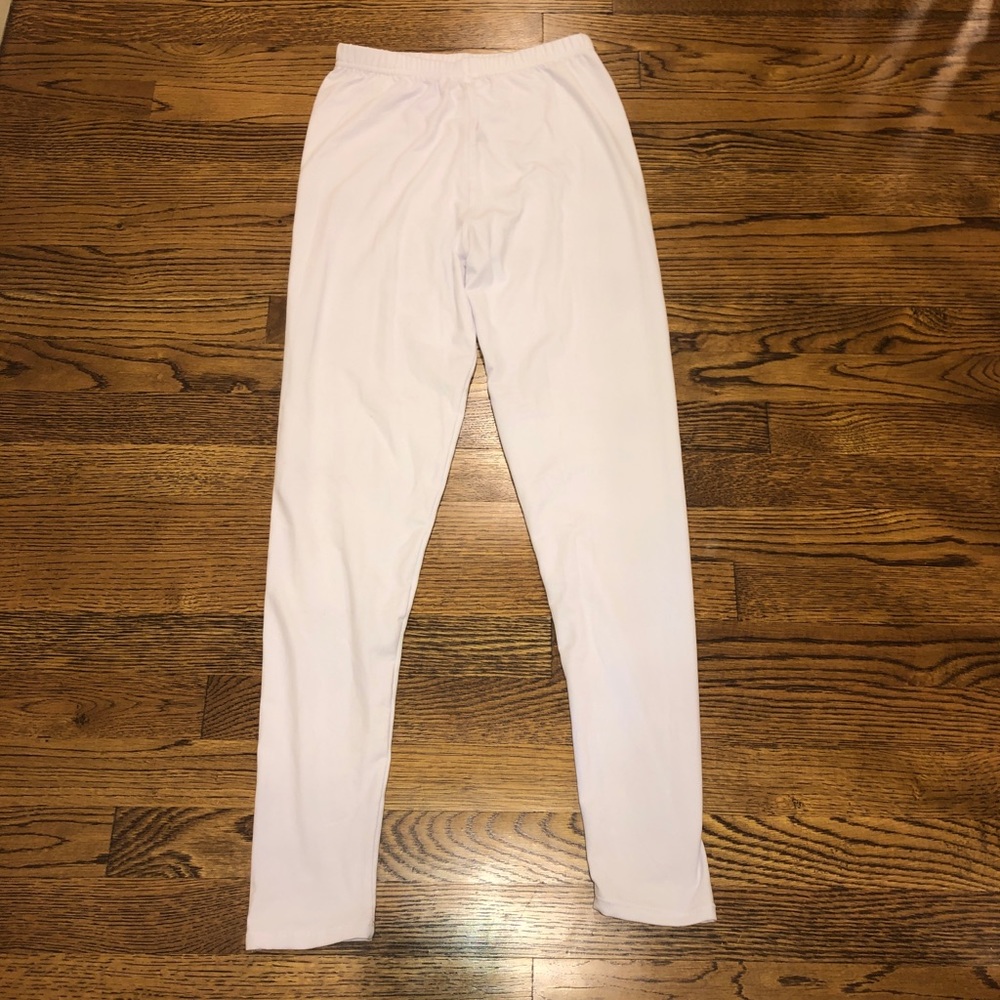 White leggings